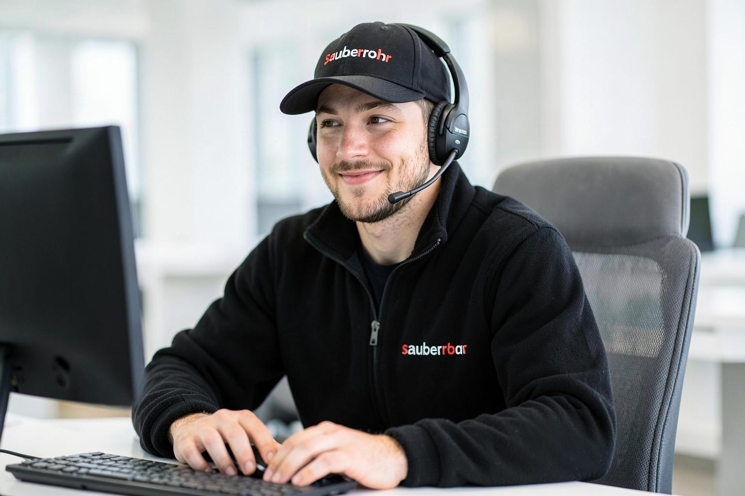 Yannick Weber – Disposition bei Sauberrohr | Rohr- & Kanaltechnik